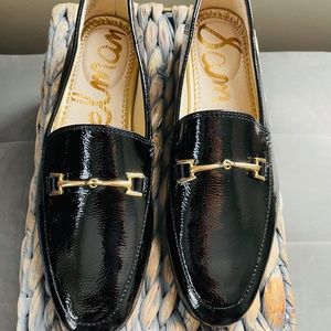 Sam Edelman Black Patent Leather Loafers